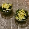horseland's cooksnap of when they made 新ワカメのおひたし.