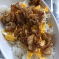 さとあり！'s cooksnap of when they made 鶏皮照り焼き丼.
