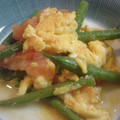 みほー♪'s cooksnap of when they made トマト・いんげん・卵の中華風炒め物.