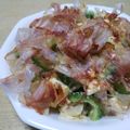 七色ワクチン's cooksnap of when they made 沖縄人に教えてもらったゴーヤチャンプル♬.