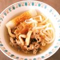 chobharu's cooksnap of when they made 豚肉とタマネギの肉うどん.