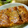 shimaru's cooksnap of when they made 簡単！うなぎの蒲焼？サバ缶でもどき！.