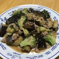 あゆみちゃん☻'s cooksnap of when they made 焼肉のたれで簡単♡なすとブロッコリー炒め.