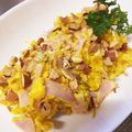 mihochiro's cooksnap of when they made クセになる味★カボチャのクリーミーサラダ.