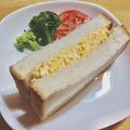 ！ROHA's cooksnap of when they made 朝食に☆簡単カニかま卵サンド.