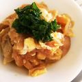 ユーロン's cooksnap of when they made 親子丼じゃないよ！松山揚げで卵とじ丼.