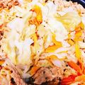 クックAHBHO8☆'s cooksnap of when they made フライパンで豚バラチーズタッカルビ風！.