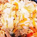 クックAHBHO8☆'s cooksnap of when they made フライパンで豚バラチーズタッカルビ風！.