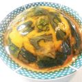 虹のわ☆'s cooksnap of when they made かぼちゃと鶏そぼろのあんかけドーム♡.