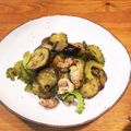 金魚のひらり's cooksnap of when they made 茄子とゴーヤと豚肉のポン酢炒め.