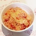 Masapo☆'s cooksnap of when they made トマトの炊き込みご飯.