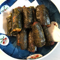 umamichan's cooksnap of when they made 鶏挽肉の海苔巻き揚げ.