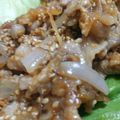 k_maixxx's cooksnap of when they made ☆簡単！豚の生姜焼き☆.
