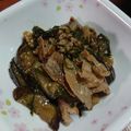 わんこたんわんたん's cooksnap of when they made 豚こま肉とナス大葉の味噌炒め.