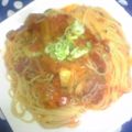 reo777's cooksnap of when they made 旨～い✿キムチとベーコンのアラビアータ.