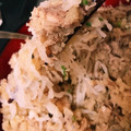 momocookin's cooksnap of when they made 鯖の水煮缶で！鯖のおろしダレうどん♡.