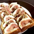 しみずみさと's cooksnap of when they made いちじくトースト.