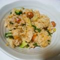 pianon☆'s cooksnap of when they made 朝食にも！焼き肉のタレチャーハン.