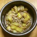 ☆こまっと☆'s cooksnap of when they made 挽肉と夕顔のとろ～り炒め煮.