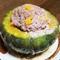 3姫の母's cooksnap of when they made ダイナミックな一品！かぼちゃの宝蒸し.