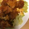 n.k's cooksnap of when they made 鶏チリ卵のふわたまレタス丼（＾ν＾）☆☆.