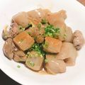 mami♪123's cooksnap of when they made 鶏肝とこんにゃくの煮物.