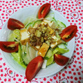 ＊れいぴん＊'s cooksnap of when they made 厚揚げとキュウリ・人参の和風サラダ♪.