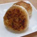 えるえる２８６'s cooksnap of when they made おかかde香ばし焼きおにぎり.