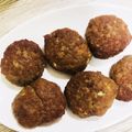 食いしん坊のかな's cooksnap of when they made 冷めても美味しい野菜と豆腐の肉団子.