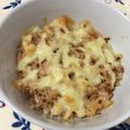 santomo☆'s cooksnap of when they made ミートソースの余り物で簡単ドリア！.