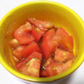 クックLIB7A7☆'s cooksnap of when they made 楽うまっ☆トマトとズッキーニの和風梅和え.