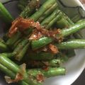 93HINA's cooksnap of when they made インゲンと鰹節の炒め物.