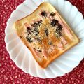 ふたごゆき's cooksnap of when they made サクサク　シンプルハムトースト♪.