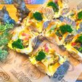 ♡Fuwari♡'s cooksnap of when they made リメイクパンレシピ＊食パンdeキッシュ♪.