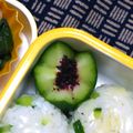 nosso's cooksnap of when they made 王冠きゅうりのゆかりのせ★お弁当の隙間に.
