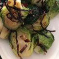 すずたいら's cooksnap of when they made 芽キャベツのガーリック塩昆布.