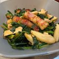 ٩(^‿^)۶'s cooksnap of when they made ✿ほうれん草＆エリンギのバター醤油炒め✿.