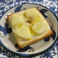 ankotetu's cooksnap of when they made トースト☆ハワイアン.