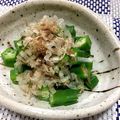 フジぽん's cooksnap of when they made おくらぽん。.