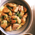 クック6DZBJJ☆'s cooksnap of when they made とろ玉と焼き鳥の親子丼.