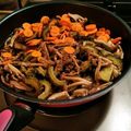 クックBNQ5PD☆'s cooksnap of when they made ごま油香るゴーヤとなすの煮物.