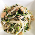 がちゃ29's cooksnap of when they made もやしと豆苗のツナ和え.