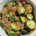 ☆megrim☆'s cooksnap of when they made 梅キュー 簡単 即席つまみ.