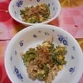 pitachan1's cooksnap of when they made ゴーヤと豚肉の卵炒め ♪ 天かす入り！.