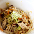 yumtas♥'s cooksnap of when they made レンジで♪もやし と ささみの胡麻和え.