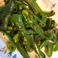 さぁぎにゃん's cooksnap of when they made お弁当に☆焼きピーマンの生姜醤油びたし.