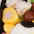 めいめい☆☆☆'s cooksnap of when they made キャラ弁お弁当に★魚ニソのハートの卵焼き.