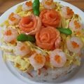 クックU8DXPY☆'s cooksnap of when they made ケーキ寿司２♪.