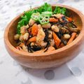 natu38's cooksnap of when they made ひじきと油揚げの簡単★ごま和え.