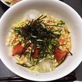 Ch1na's cooksnap of when they made 簡単☆さっぱりトマトサラダうどん.